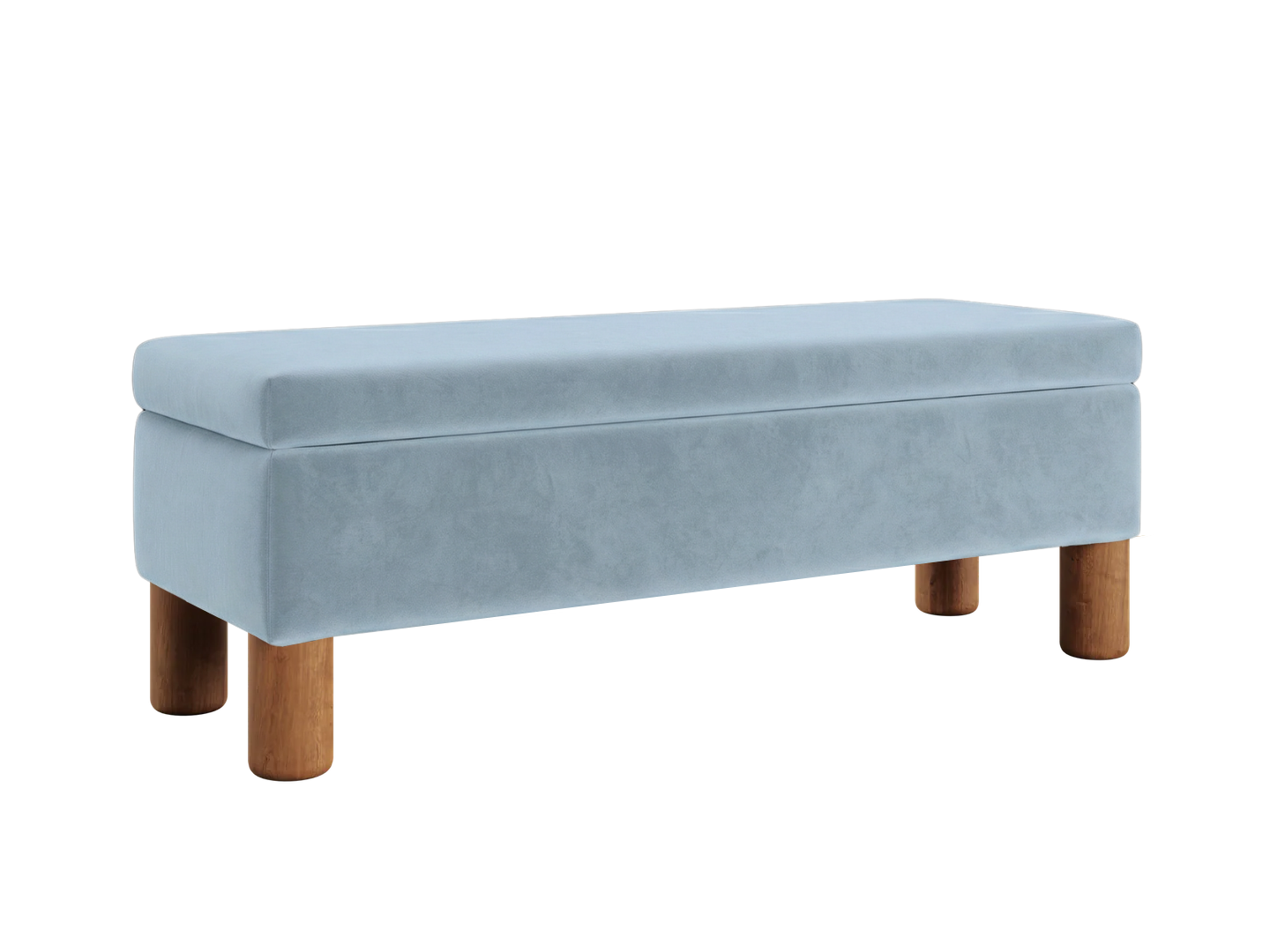 The Essential Storage Bench | Recycled Velvet