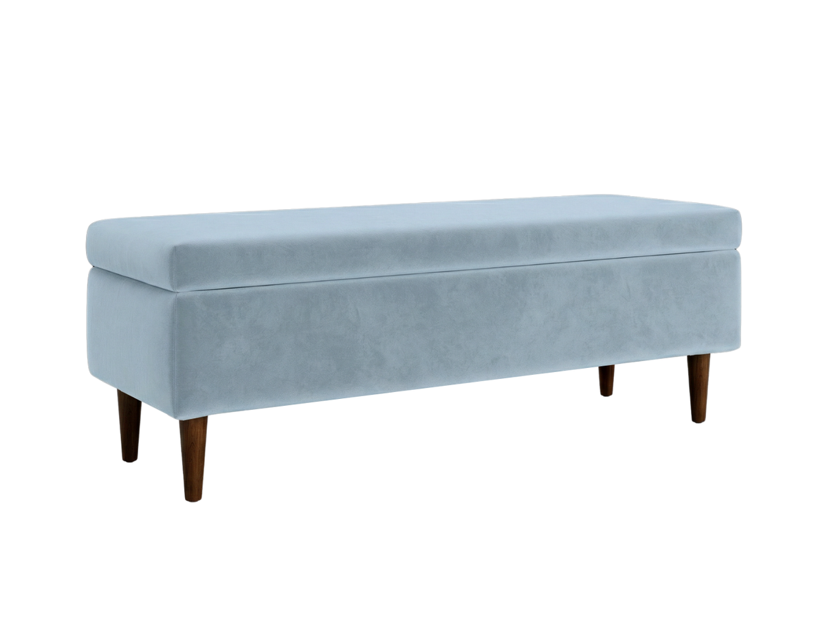 The Essential Storage Bench | Recycled Velvet