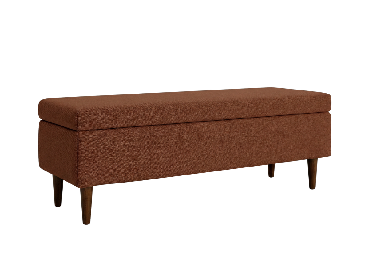 The Essential Storage Bench | Hemp Blend
