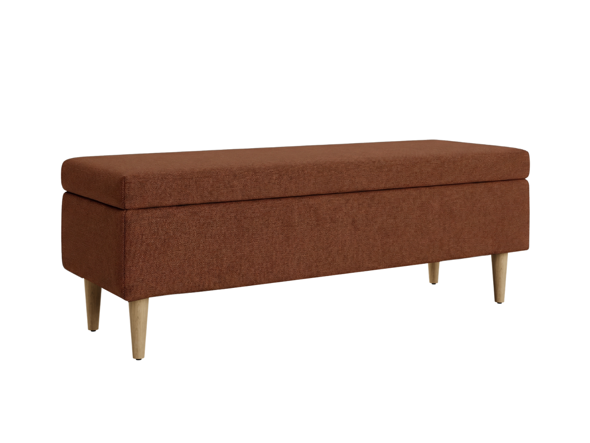 The Essential Storage Bench | Hemp Blend