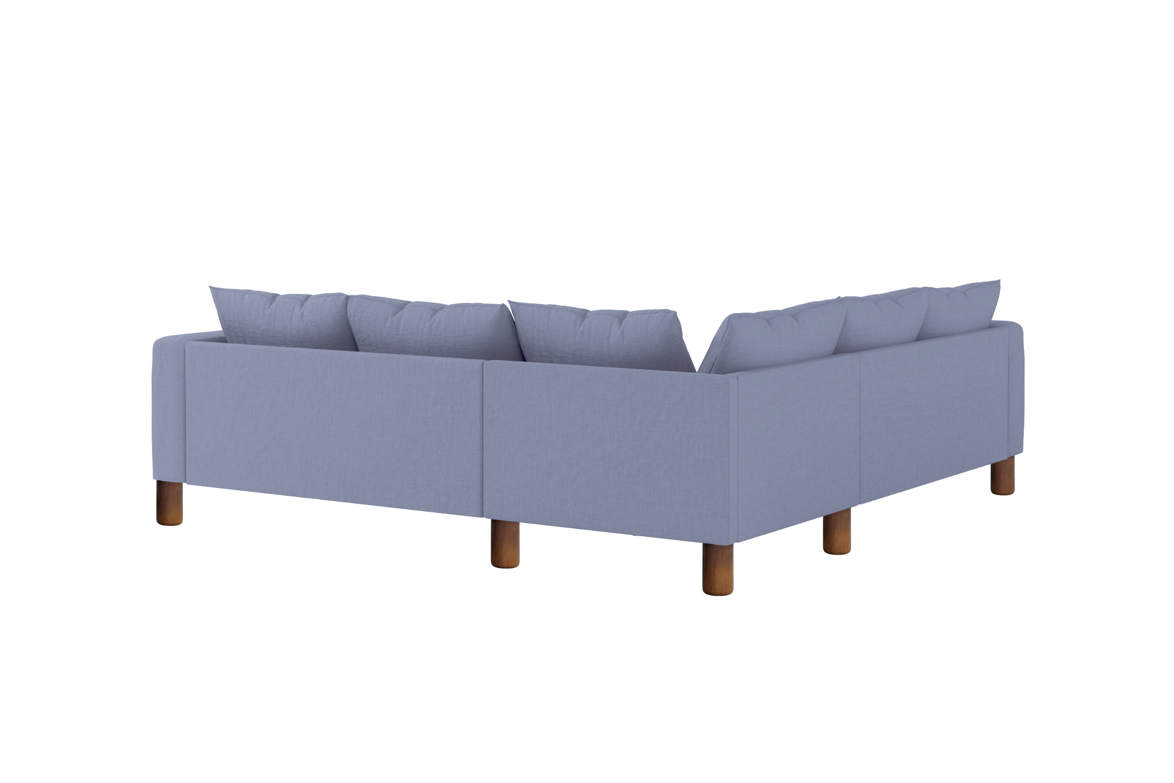 The Essential Corner Sectional | 5 Seat | Hemp Blend