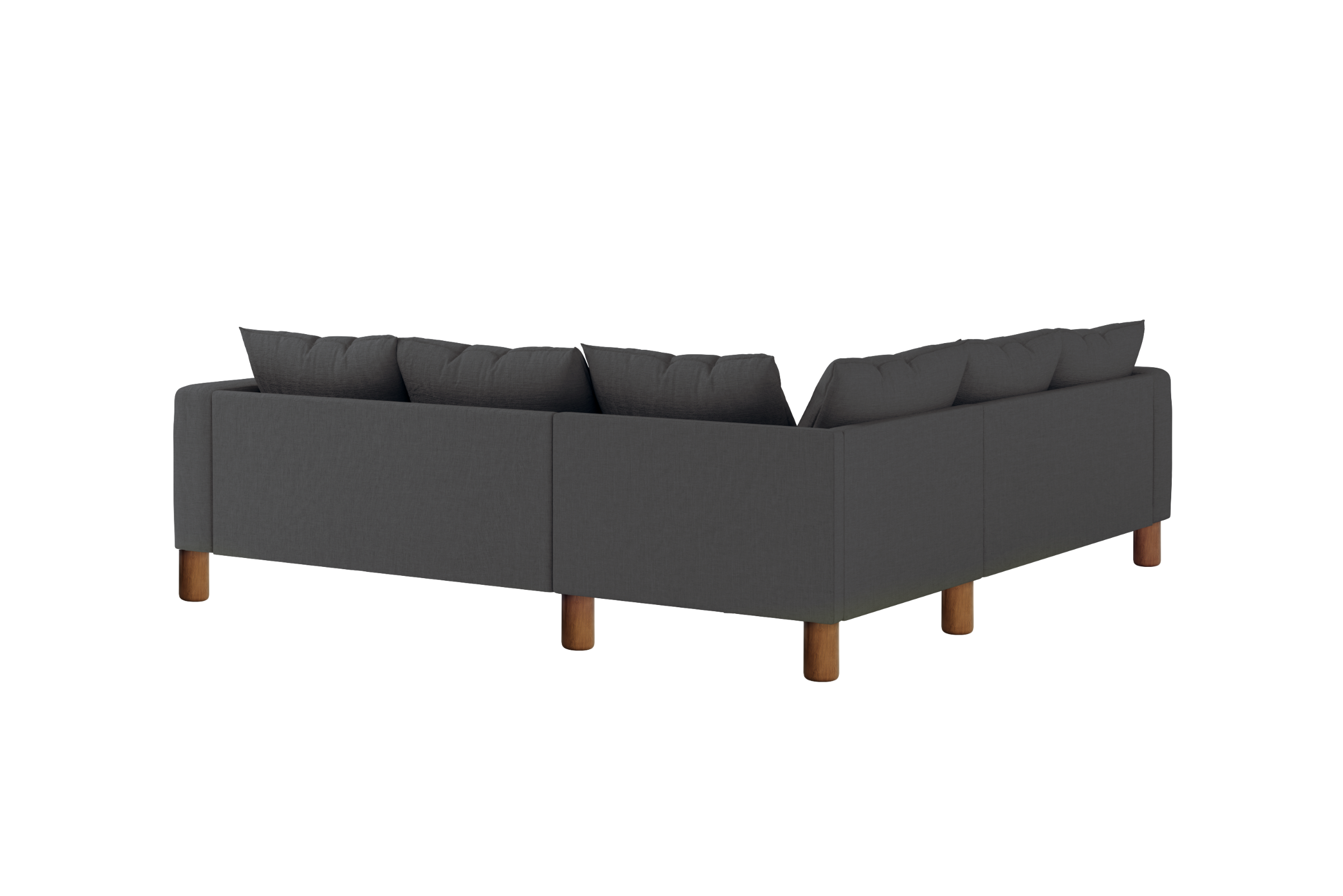The Essential Corner Sectional | 5 Seat | Hemp Blend
