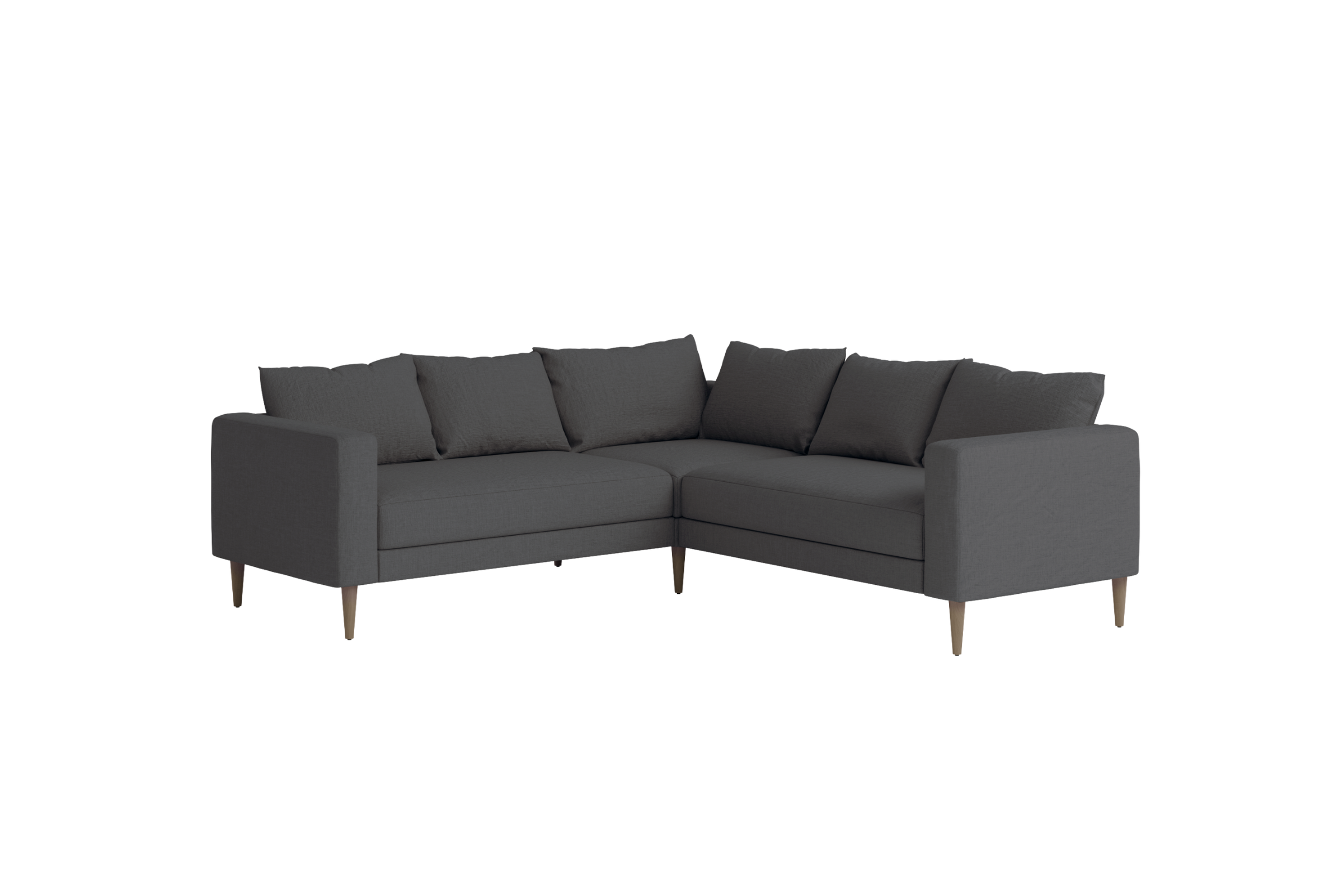 The Essential Corner Sectional | 5 Seat | Hemp Blend