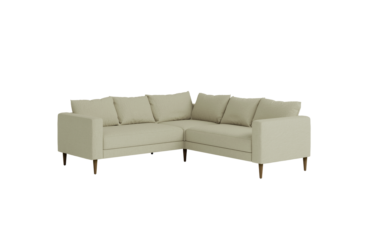 The Essential Corner Sectional | 5 Seat | Hemp Blend