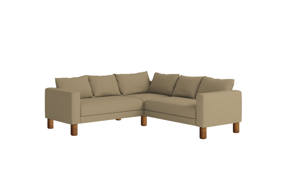 The Essential Corner Sectional | 5 Seat | Hemp Blend