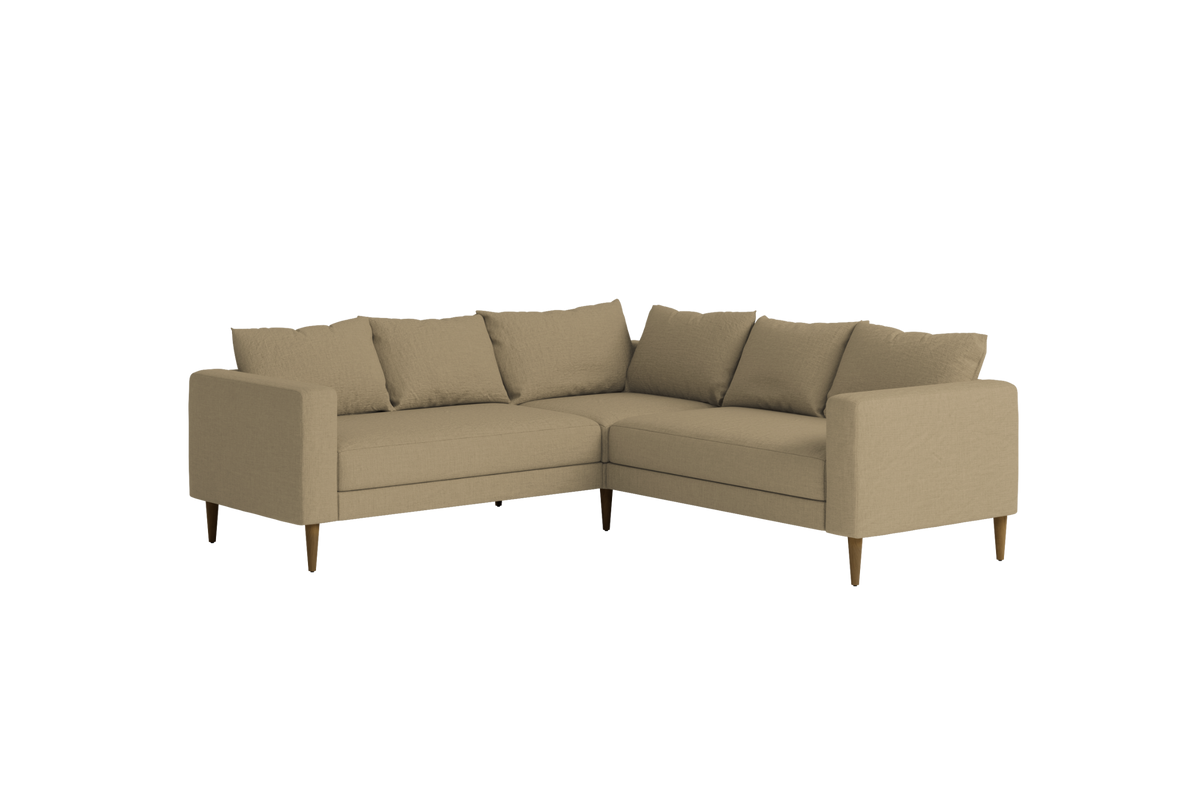 The Essential Corner Sectional | 5 Seat | Hemp Blend