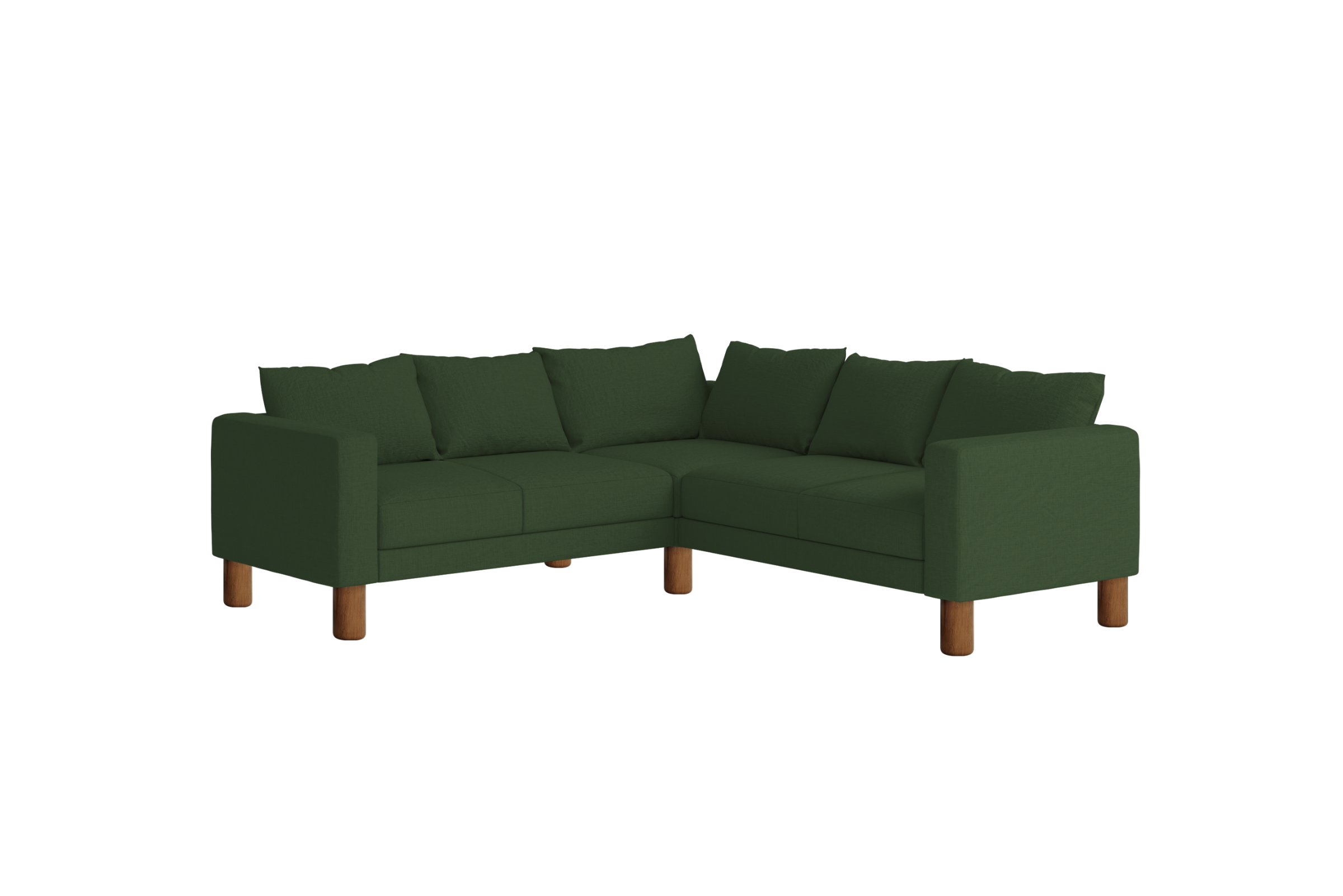 The Essential Corner Sectional | 5 Seat | Hemp Blend