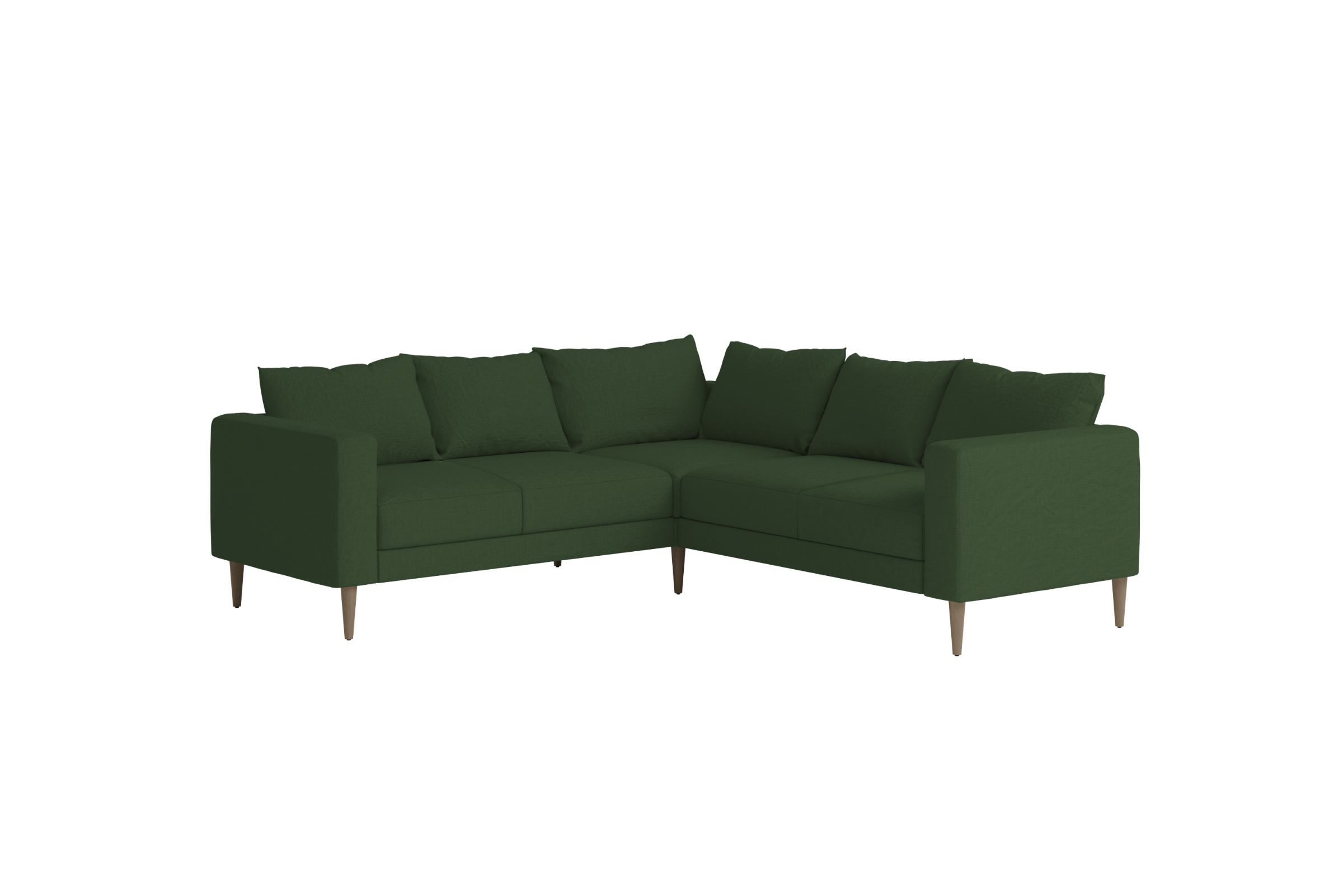 The Essential Corner Sectional | 5 Seat | Hemp Blend