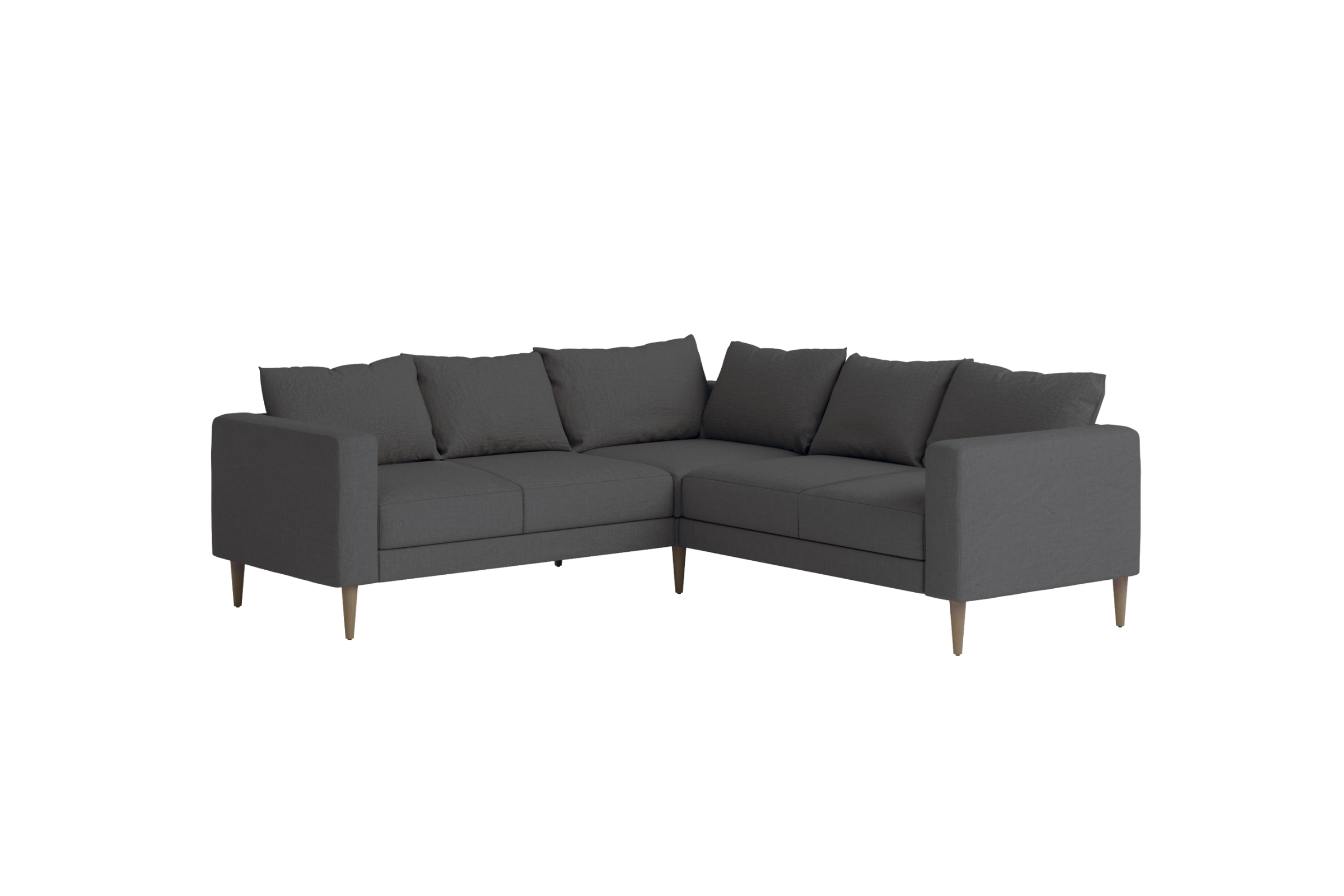 The Essential Corner Sectional | 5 Seat | Hemp Blend