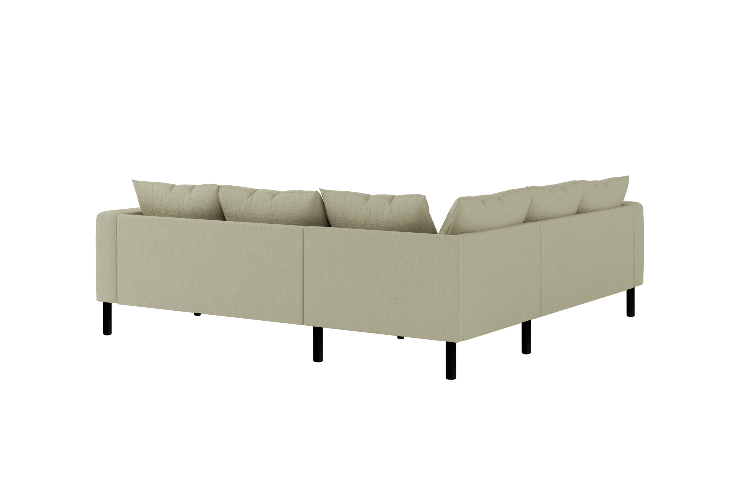The Essential Corner Sectional | 5 Seat | Hemp Blend