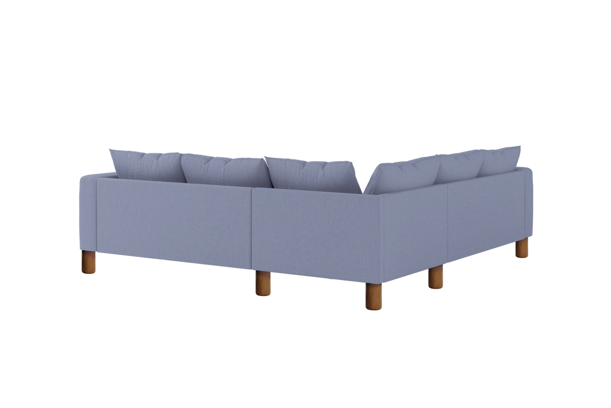 The Essential Corner Sectional | 5 Seat | Hemp Blend