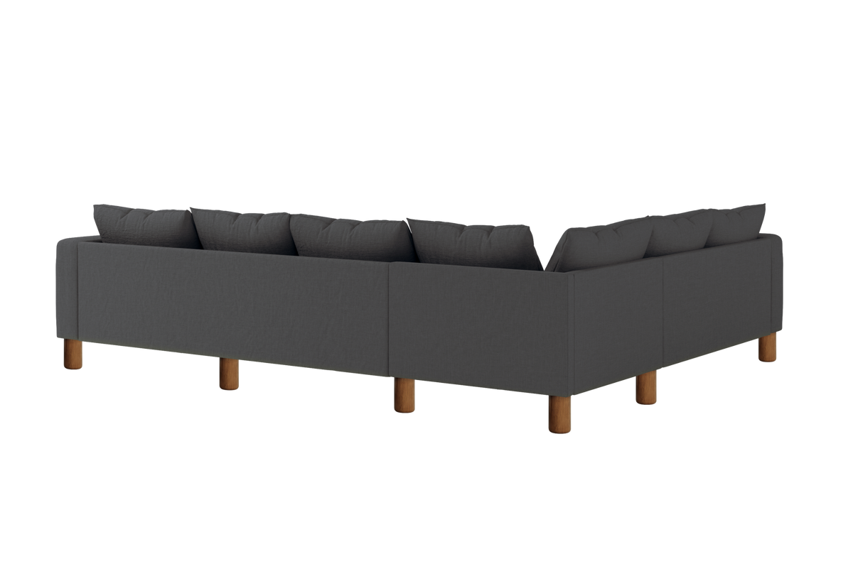 The Essential Corner Sectional | 6 Seat | Hemp Blend