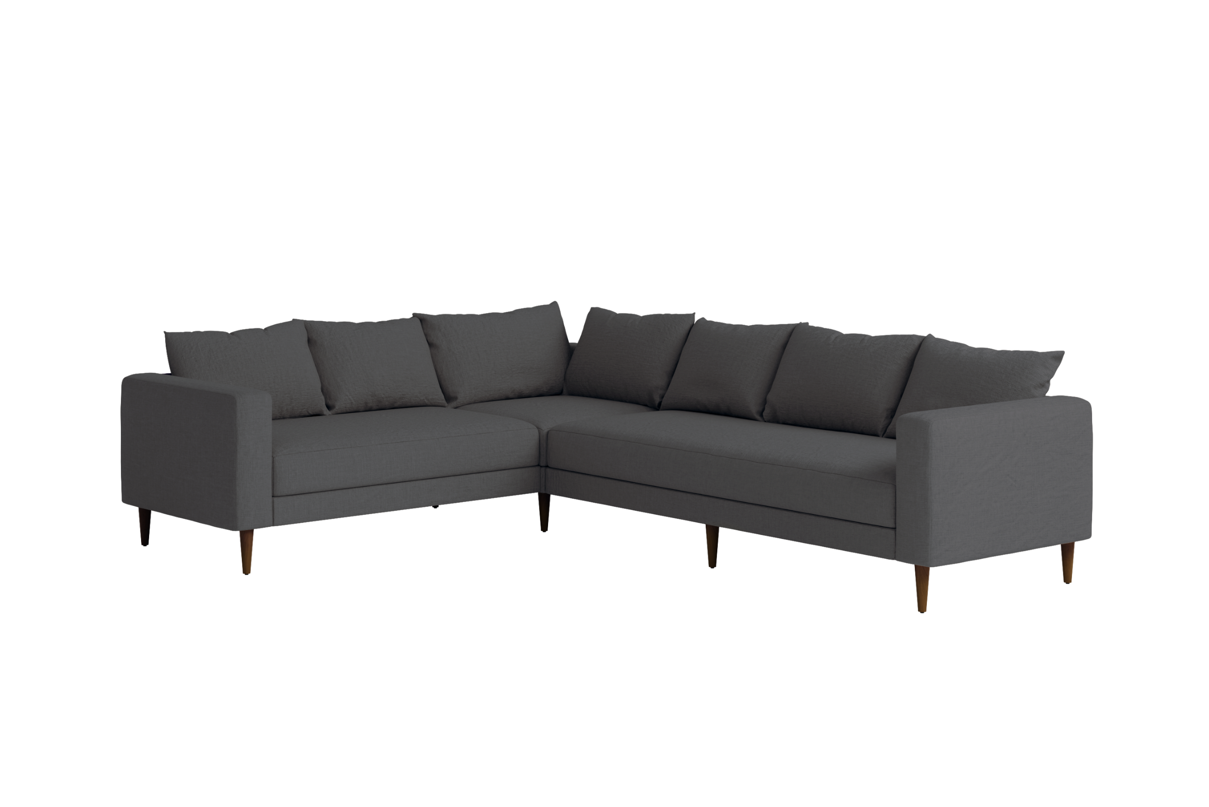 The Essential Corner Sectional | 6 Seat | Hemp Blend
