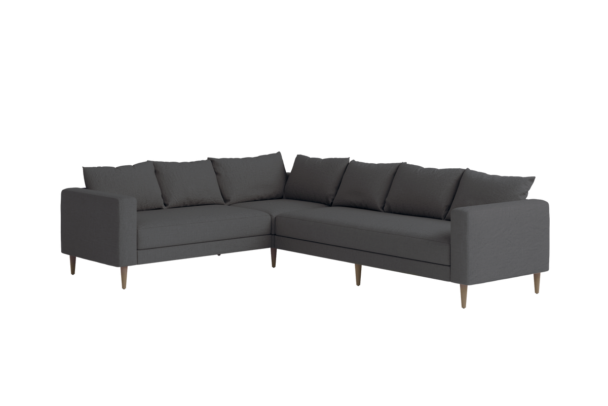 The Essential Corner Sectional | 6 Seat | Hemp Blend