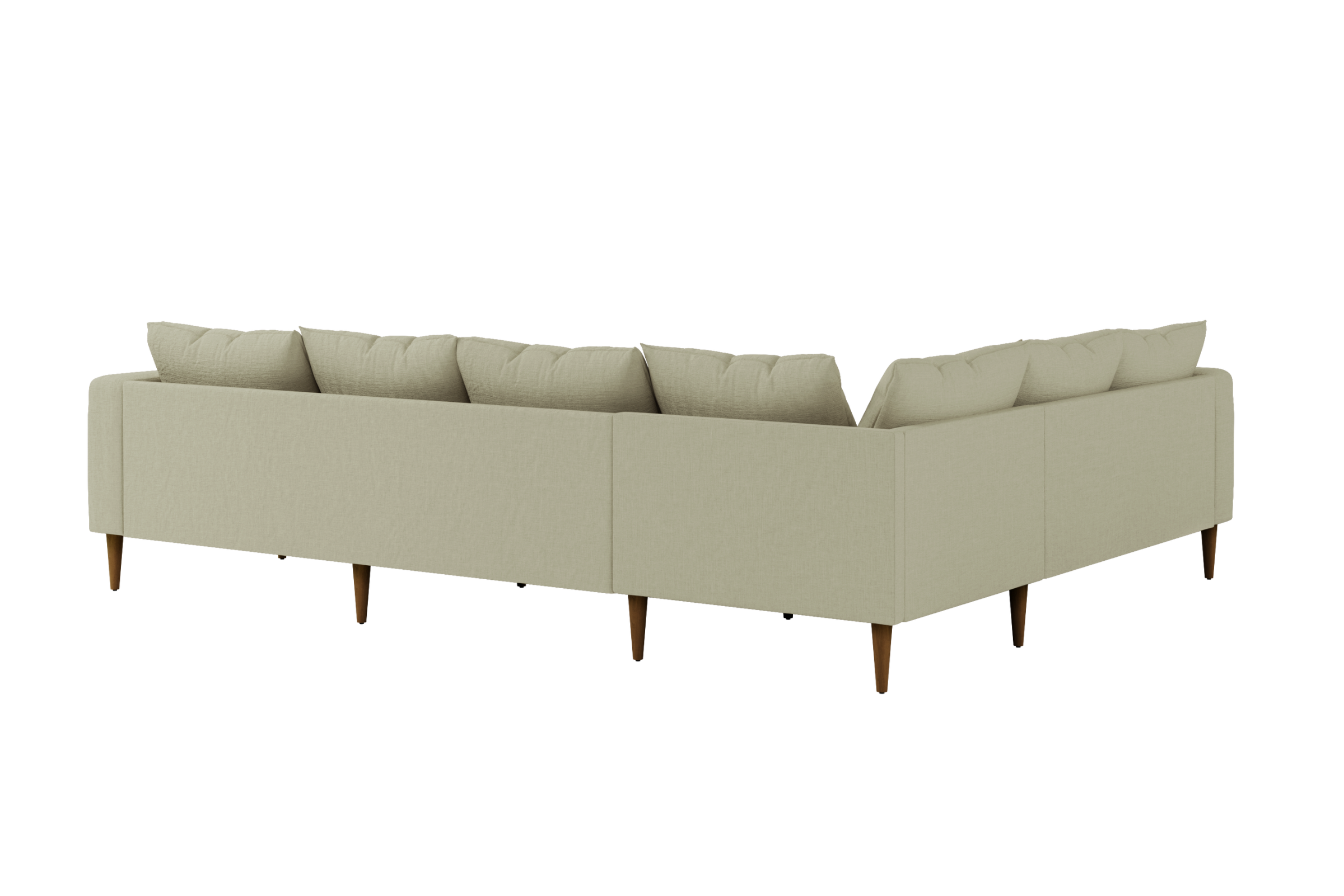 The Essential Corner Sectional | 6 Seat | Hemp Blend