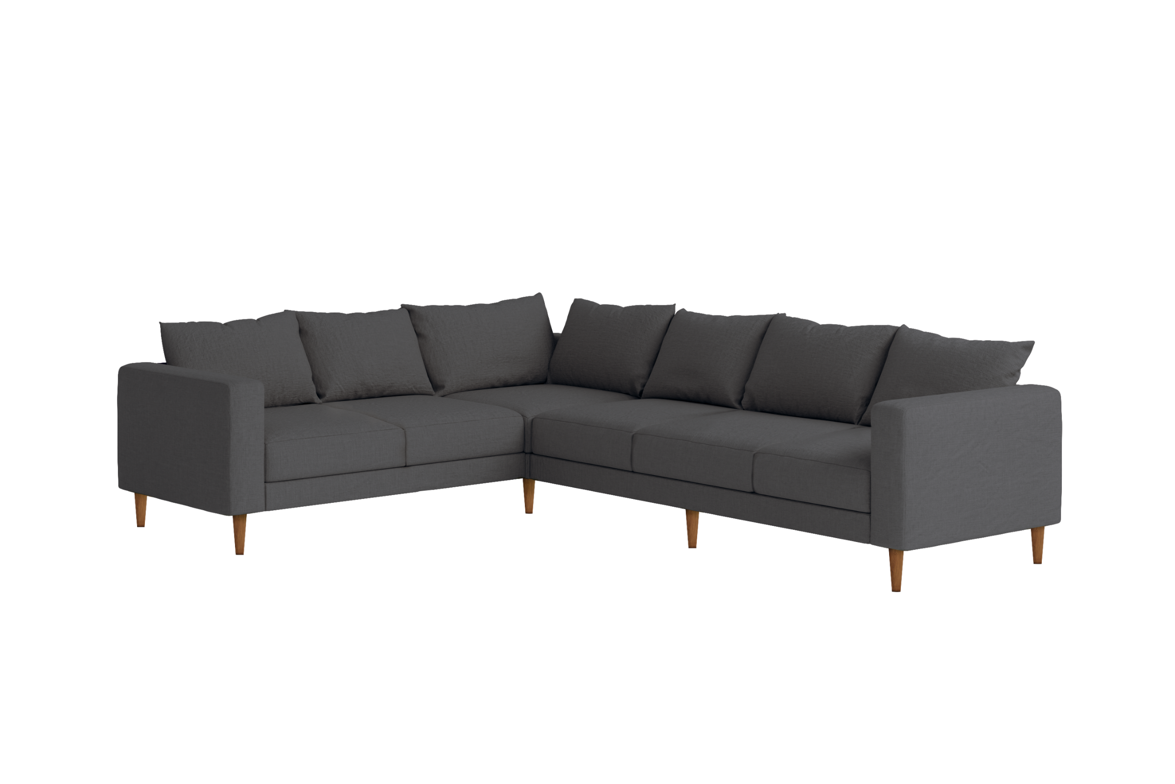 The Essential Corner Sectional | 6 Seat | Hemp Blend
