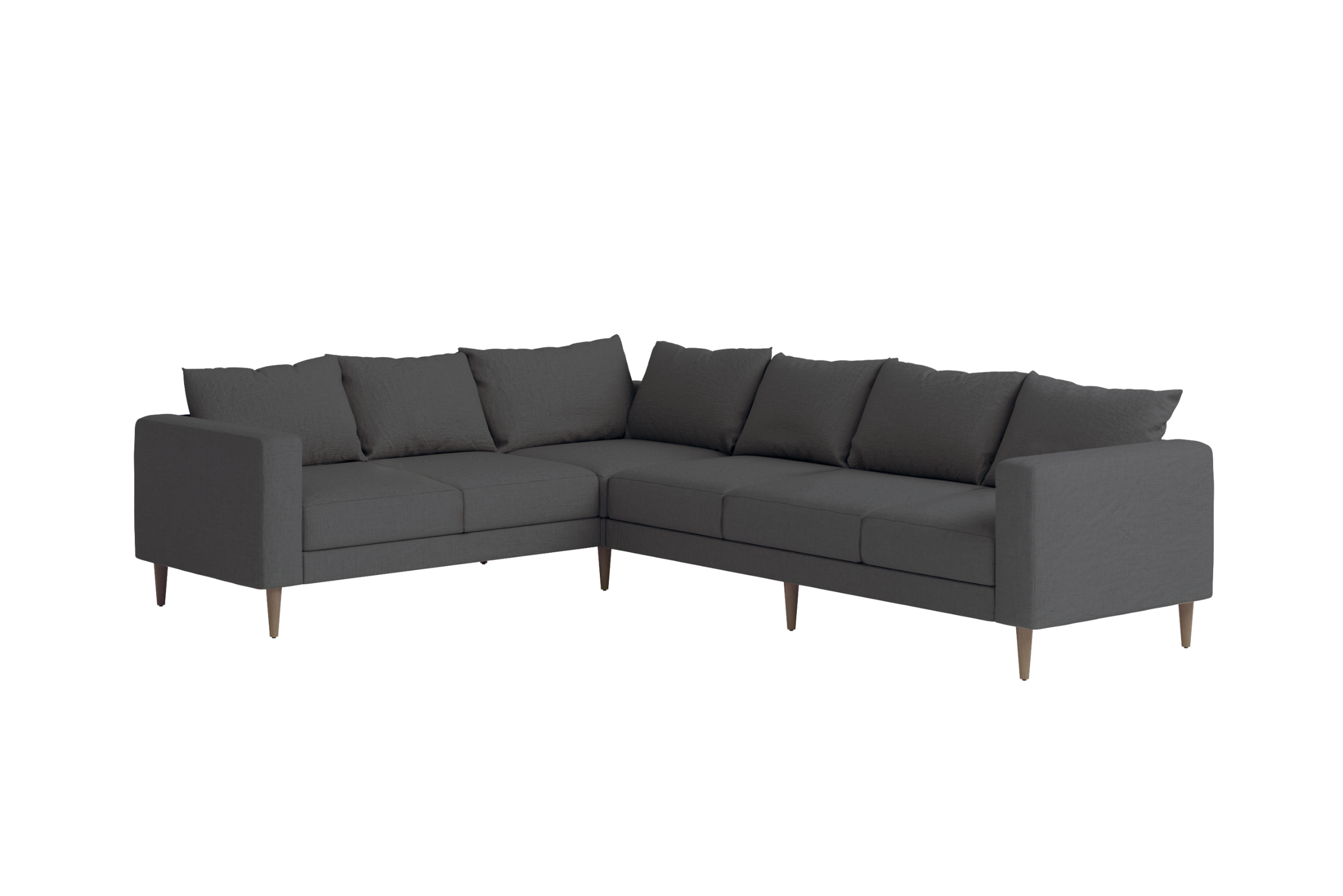 The Essential Corner Sectional | 6 Seat | Hemp Blend
