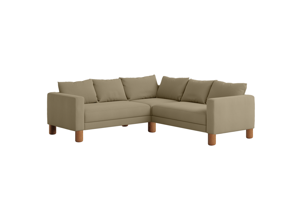 The Essential Corner Sectional | 5 Seat | Upcycled Poly