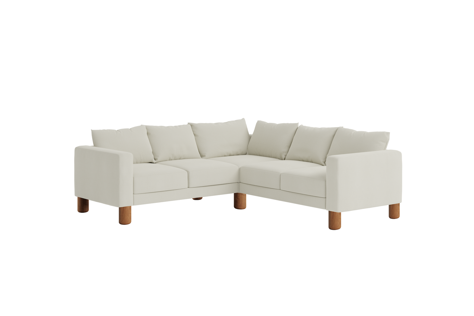 The Essential Corner Sectional | 5 Seat | Upcycled Poly