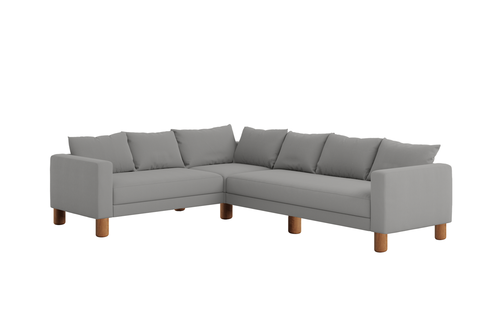 The Essential Corner Sectional | 6 Seat | Upcycled Poly