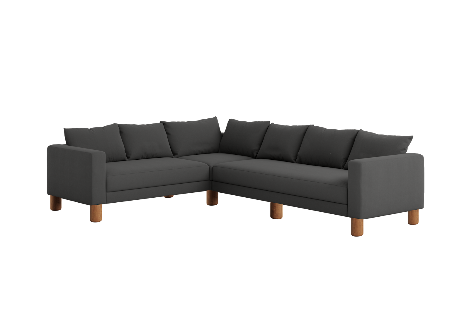 The Essential Corner Sectional | 6 Seat | Upcycled Poly