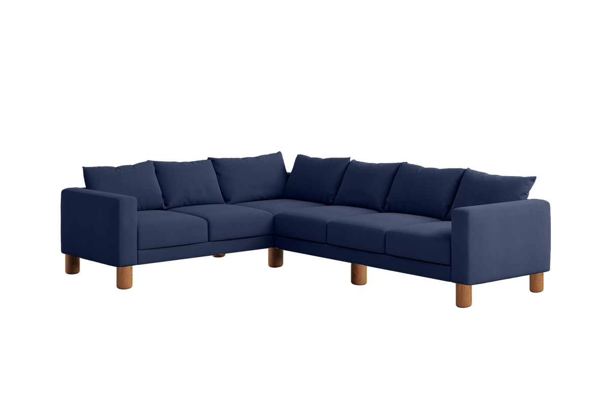 The Essential Corner Sectional | 6 Seat | Upcycled Poly
