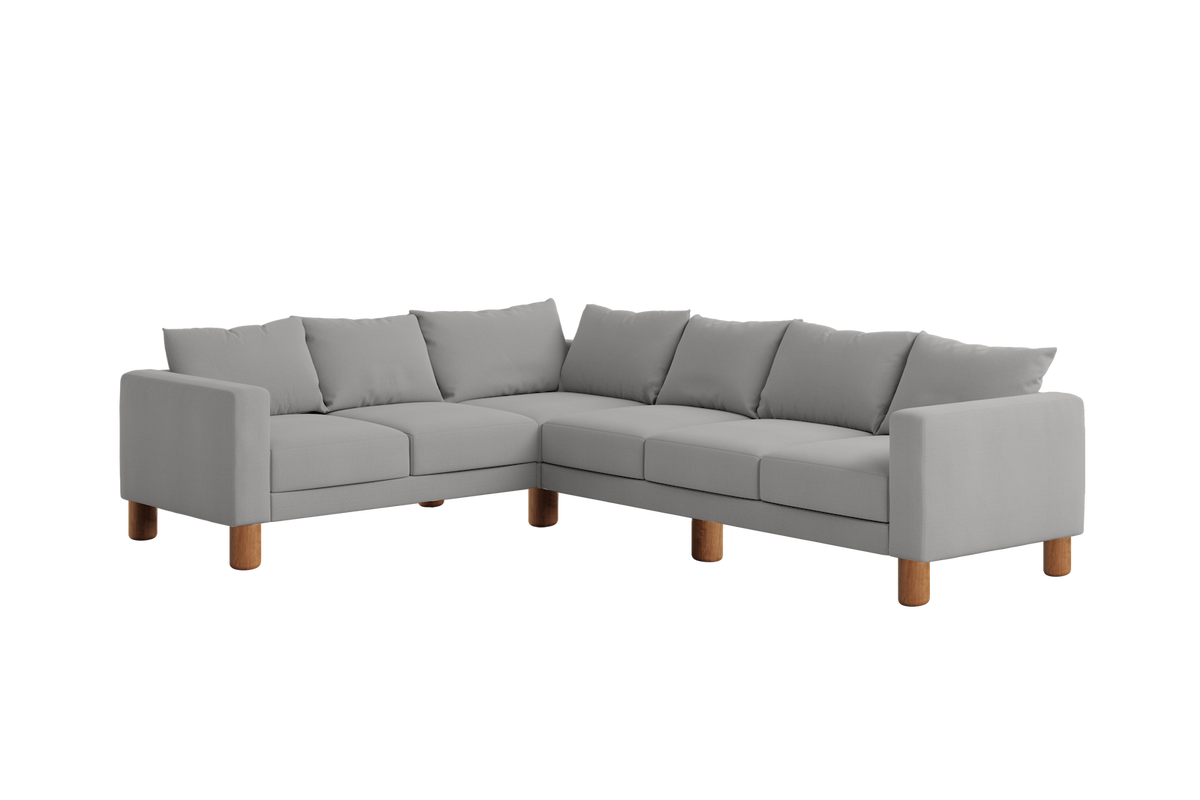 The Essential Corner Sectional | 6 Seat | Upcycled Poly