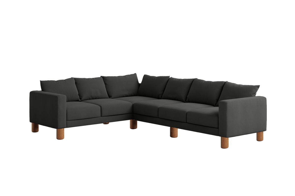 The Essential Corner Sectional | 6 Seat | Upcycled Poly