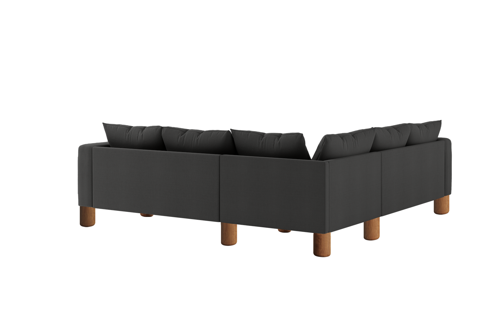 The Essential Corner Sectional | 5 Seat | Upcycled Poly