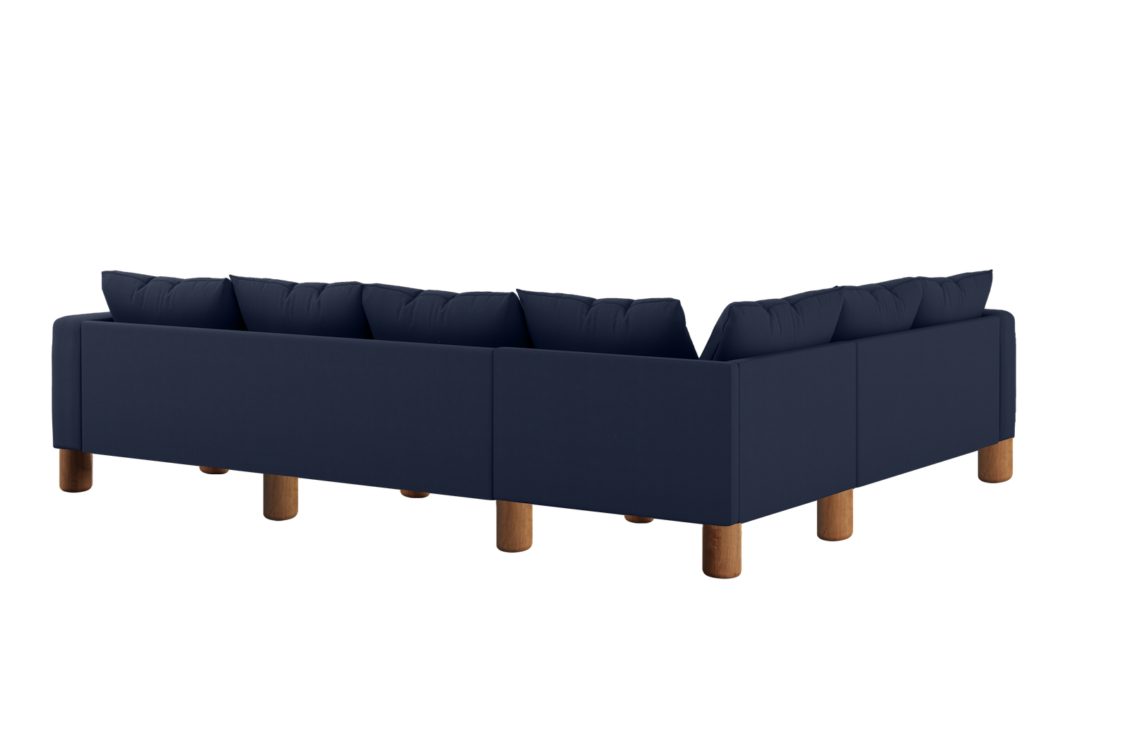The Essential Corner Sectional | 6 Seat | Upcycled Poly