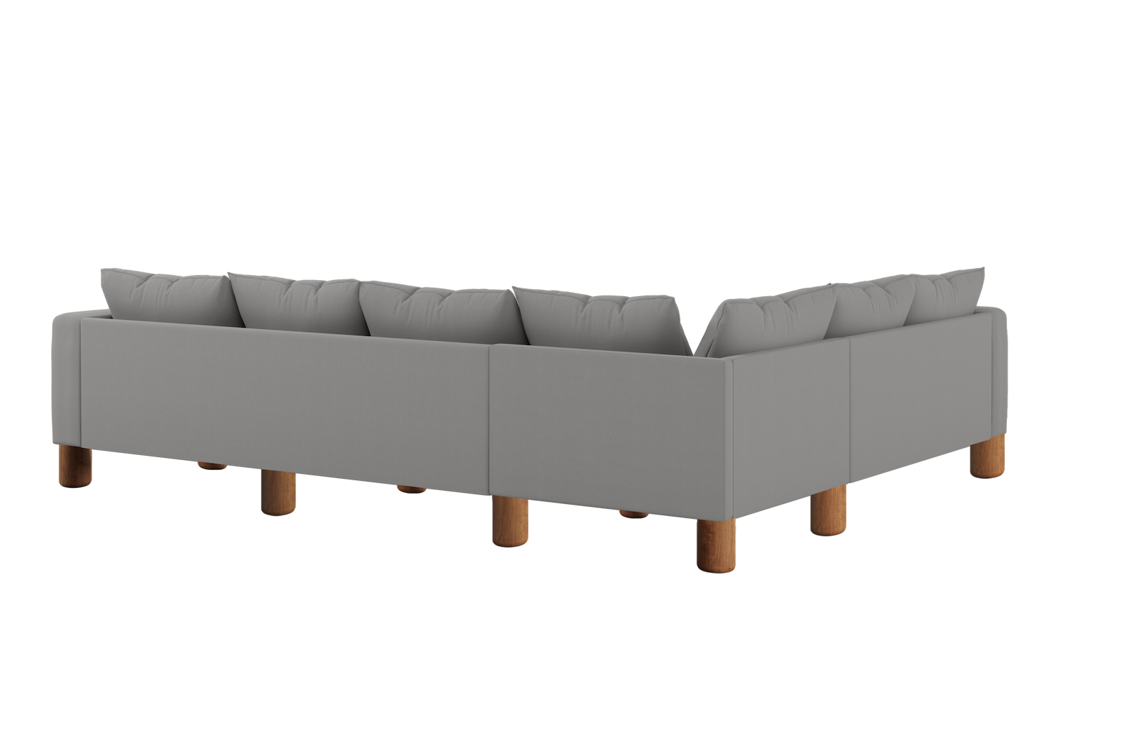 The Essential Corner Sectional | 6 Seat | Upcycled Poly