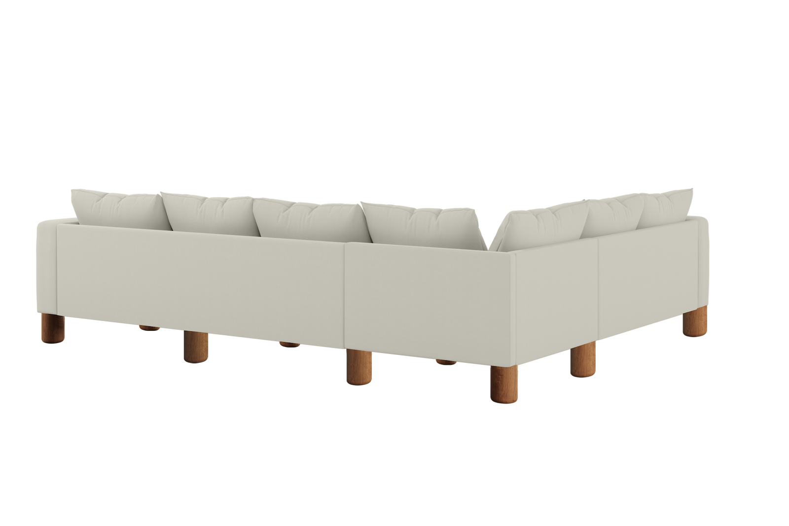 The Essential Corner Sectional | 6 Seat | Upcycled Poly