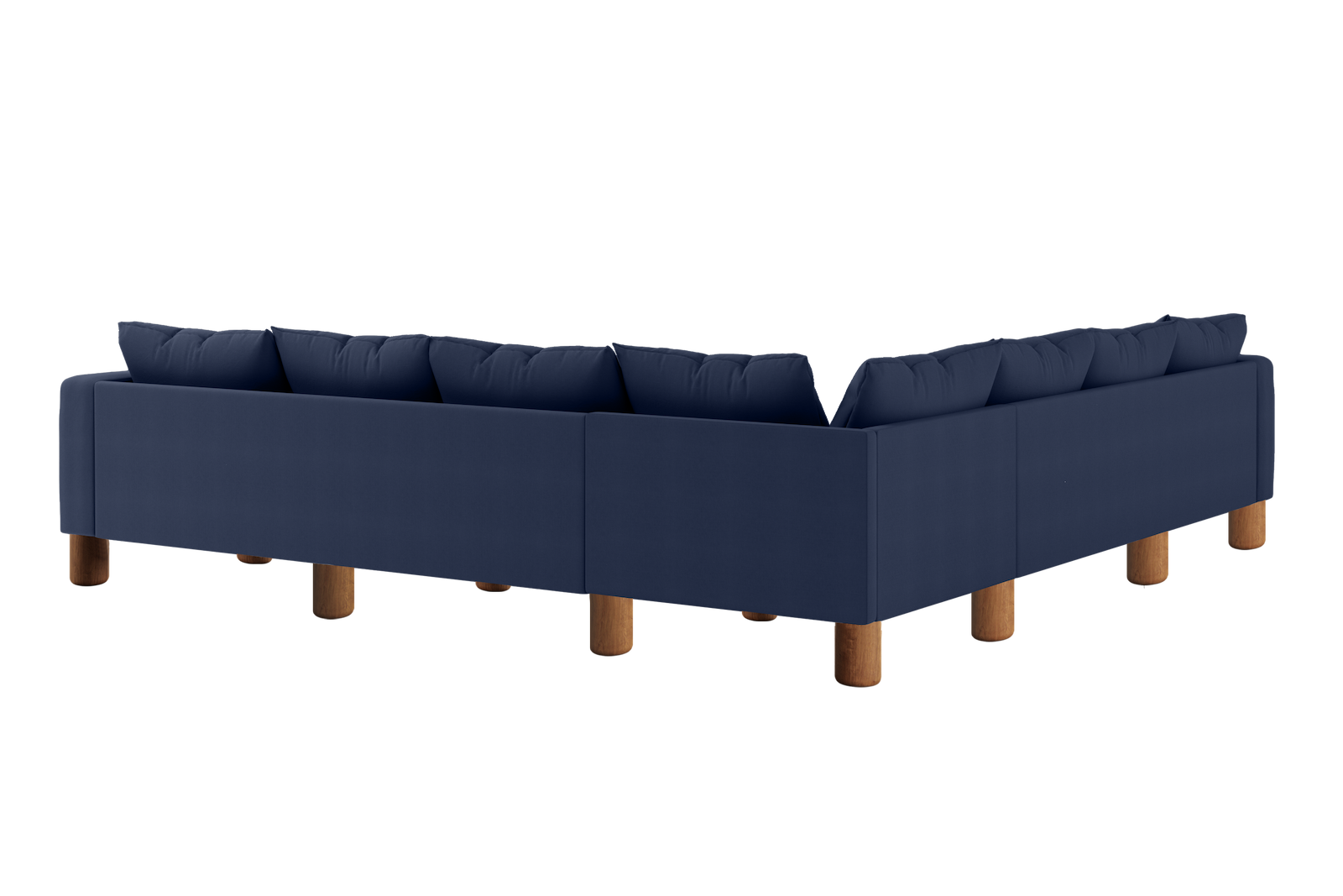 The Essential Corner Sectional | 7 Seat | Upcycled Poly
