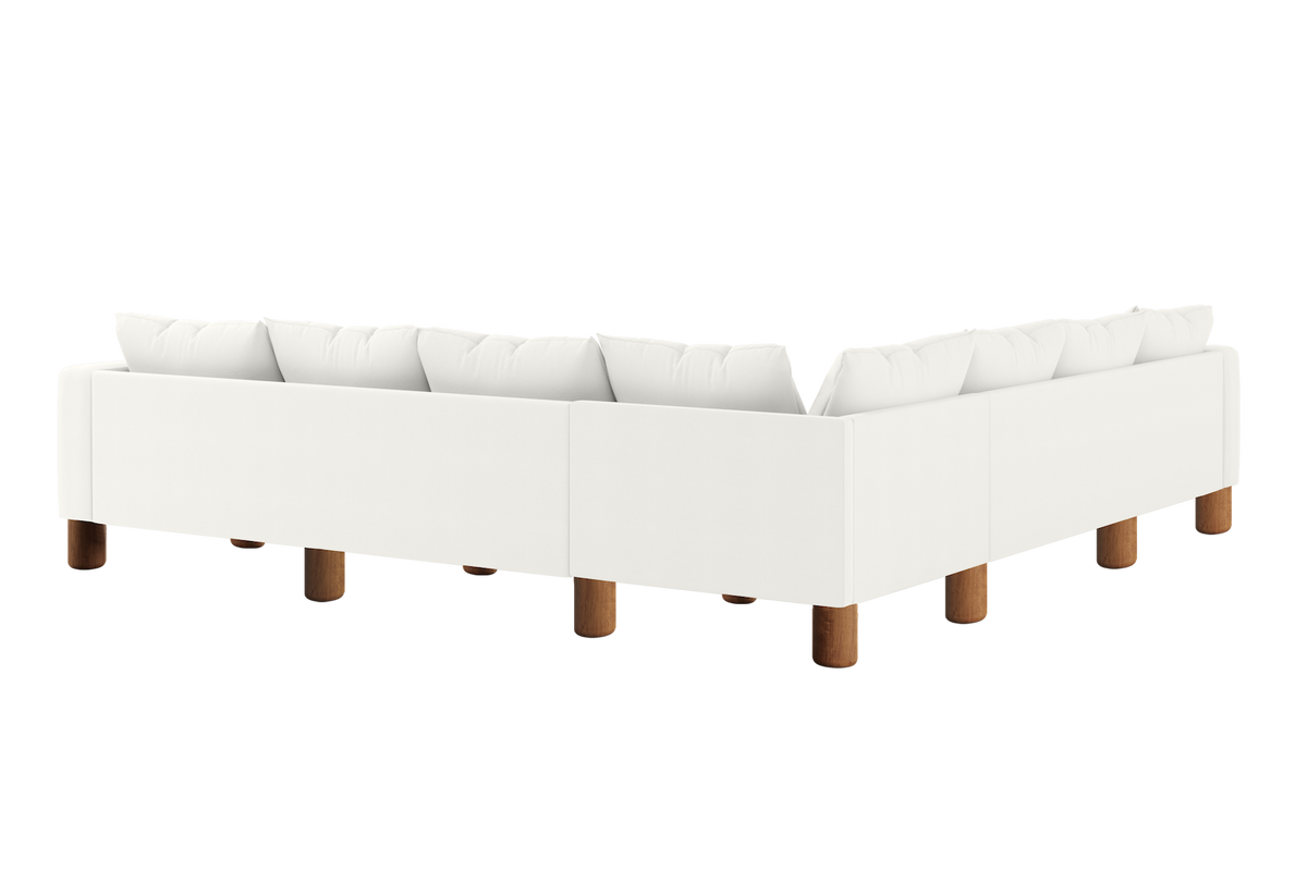 The Essential Corner Sectional | 7 Seat | Upcycled Poly