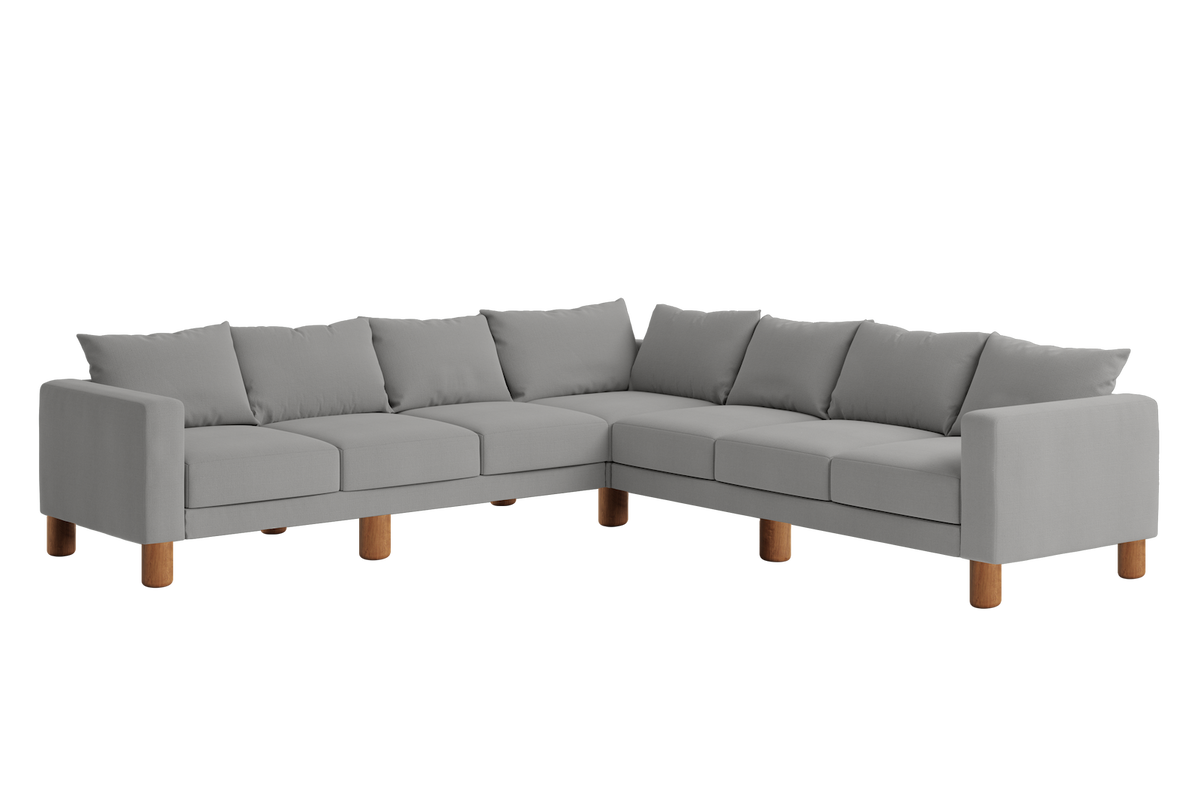 The Essential Corner Sectional | 7 Seat | Upcycled Poly