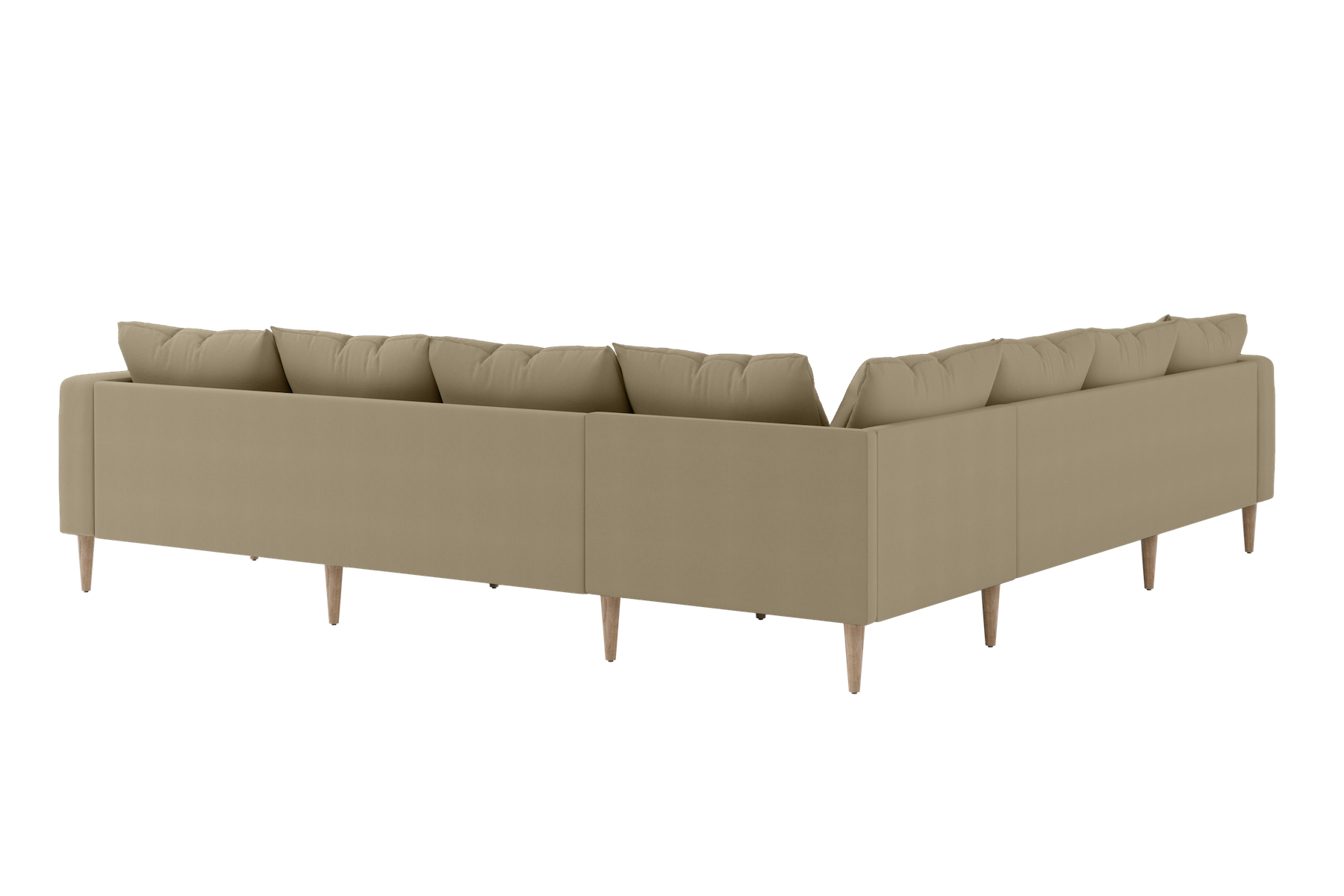 The Essential Corner Sectional | 7 Seat | Upcycled Poly