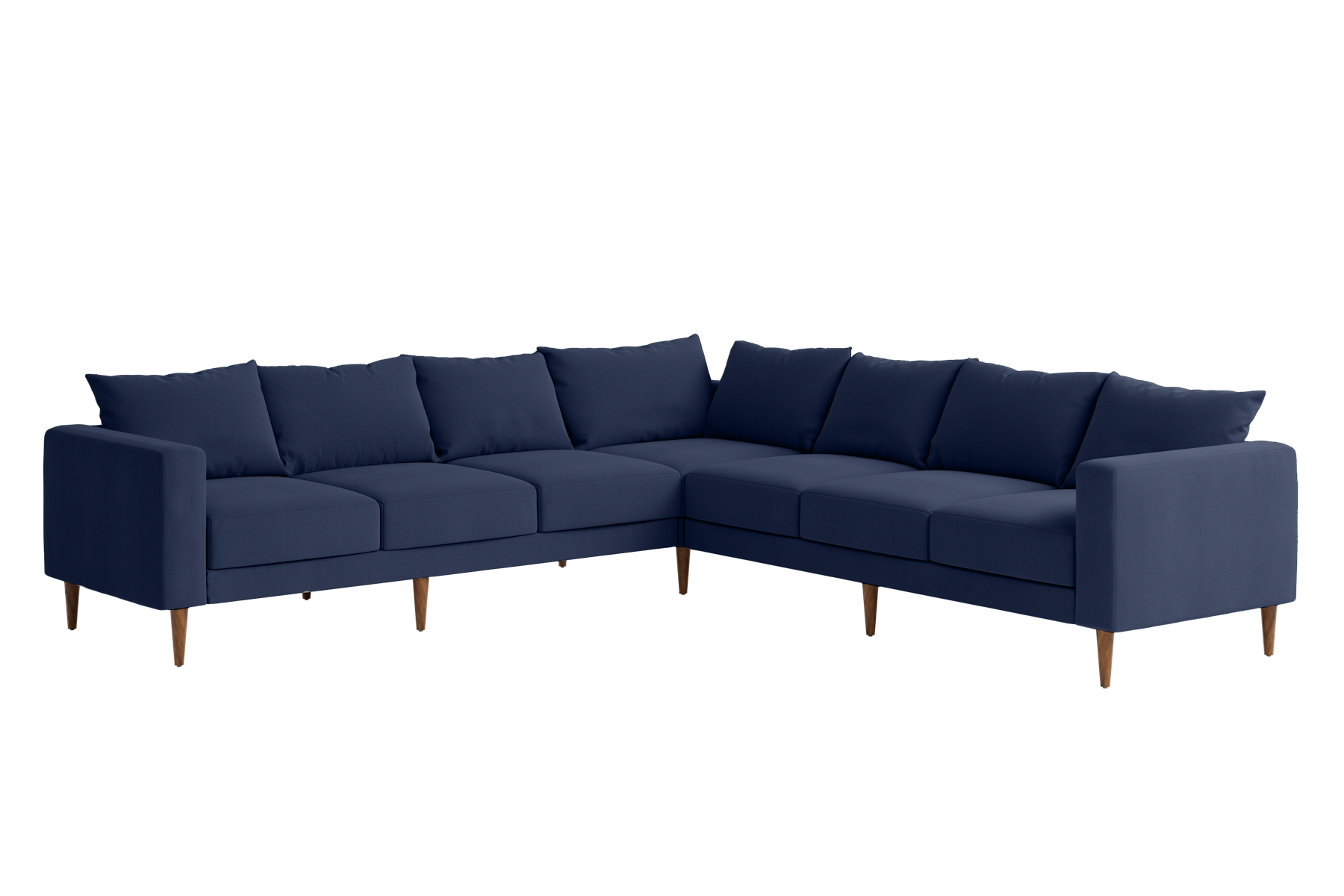 The Essential Corner Sectional | 7 Seat | Upcycled Poly