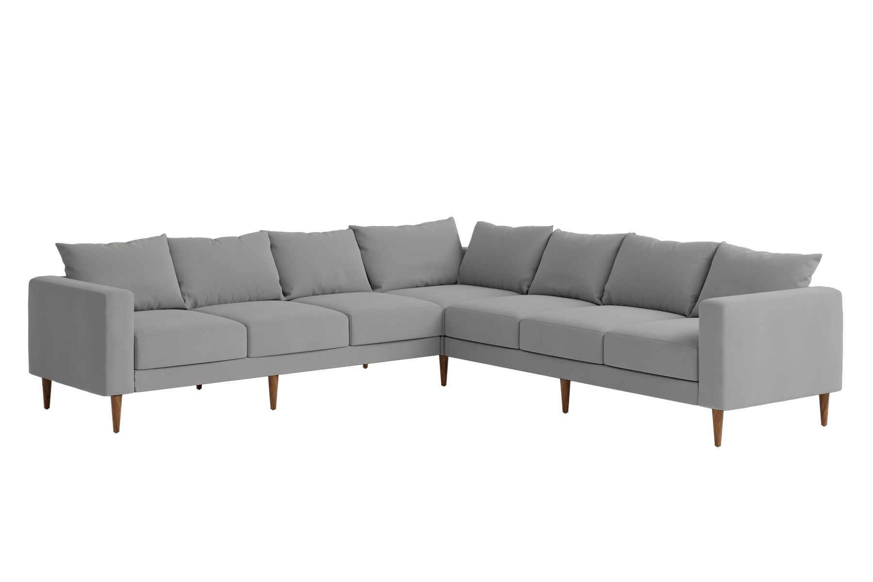 The Essential Corner Sectional | 7 Seat | Upcycled Poly