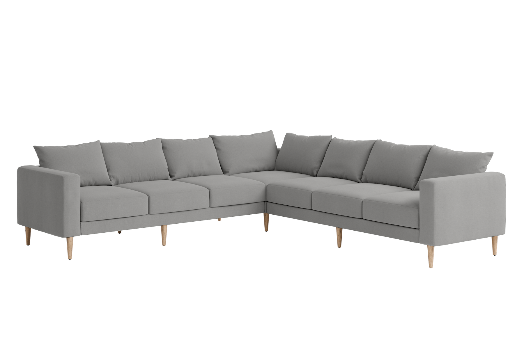 The Essential Corner Sectional | 7 Seat | Upcycled Poly