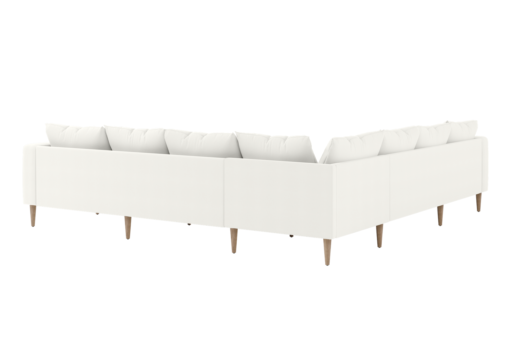 The Essential Corner Sectional | 7 Seat | Upcycled Poly