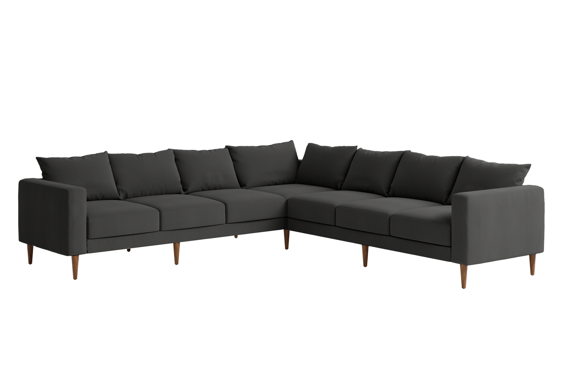 The Essential Corner Sectional | 7 Seat | Upcycled Poly