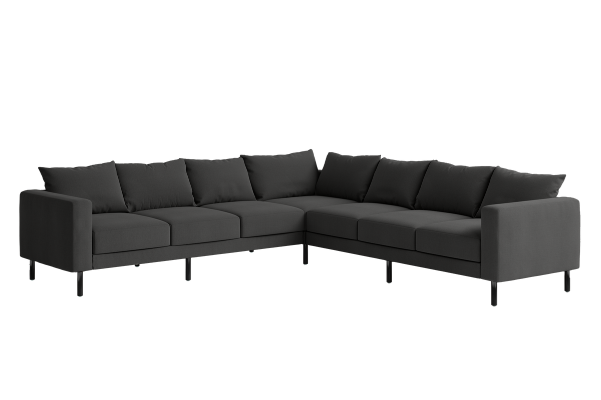 The Essential Corner Sectional | 7 Seat | Upcycled Poly