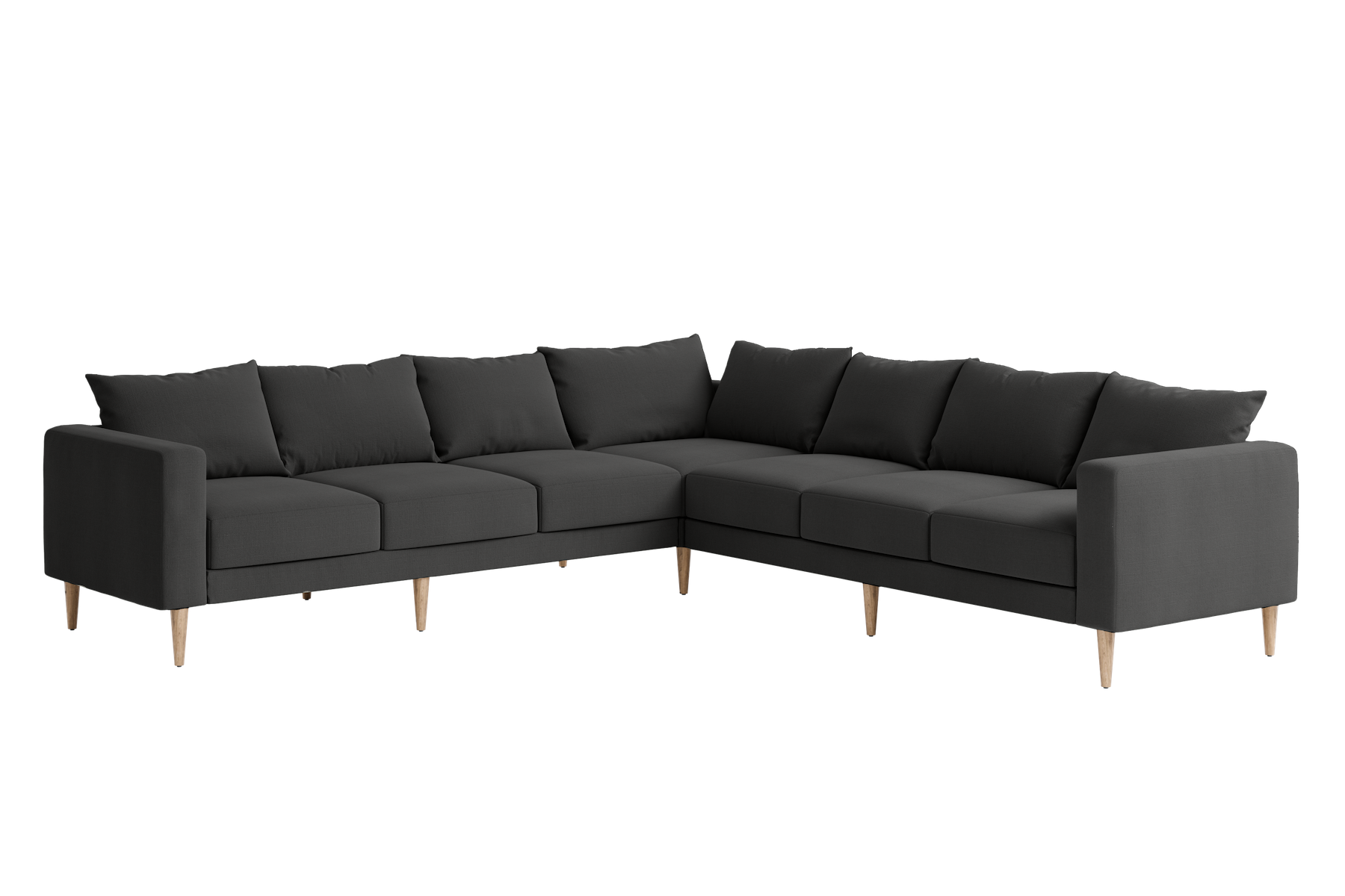 The Essential Corner Sectional | 7 Seat | Upcycled Poly