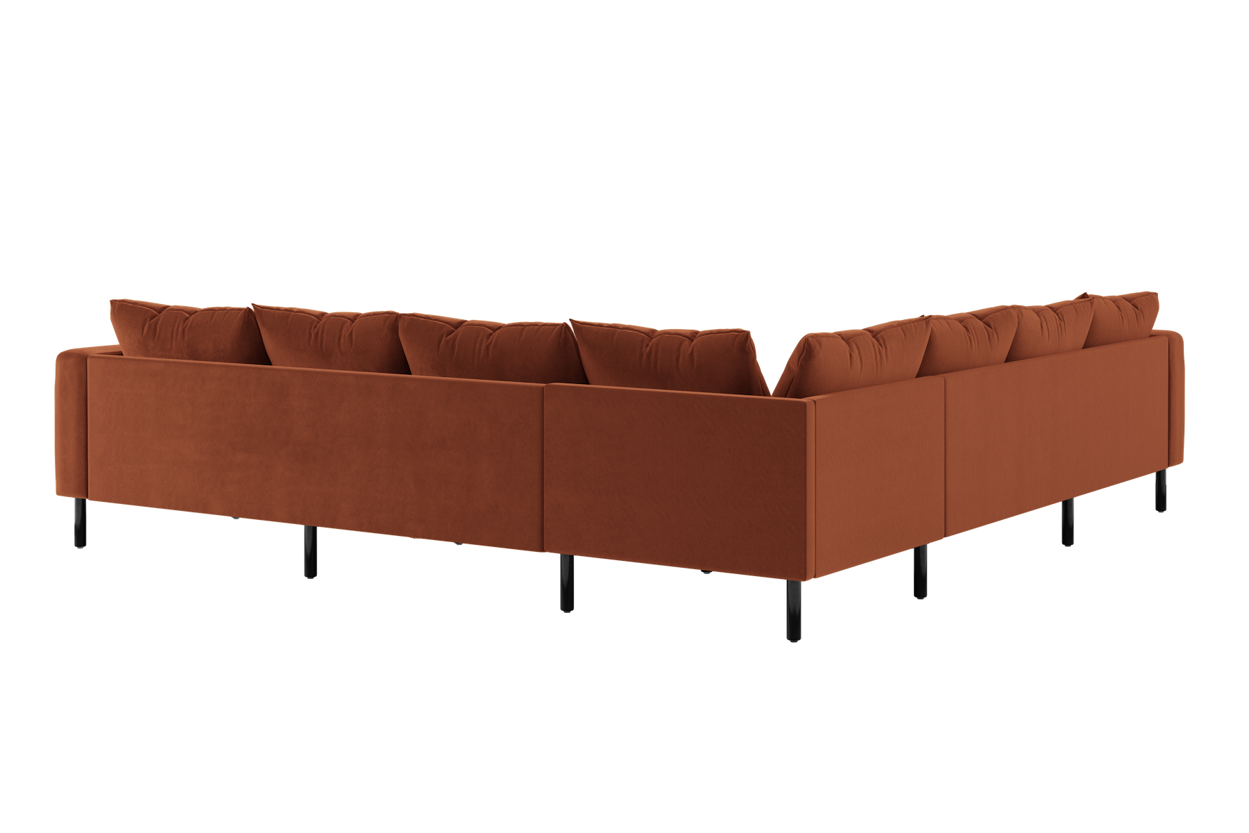 The Essential Corner Sectional | 7 Seat | Recycled Velvet