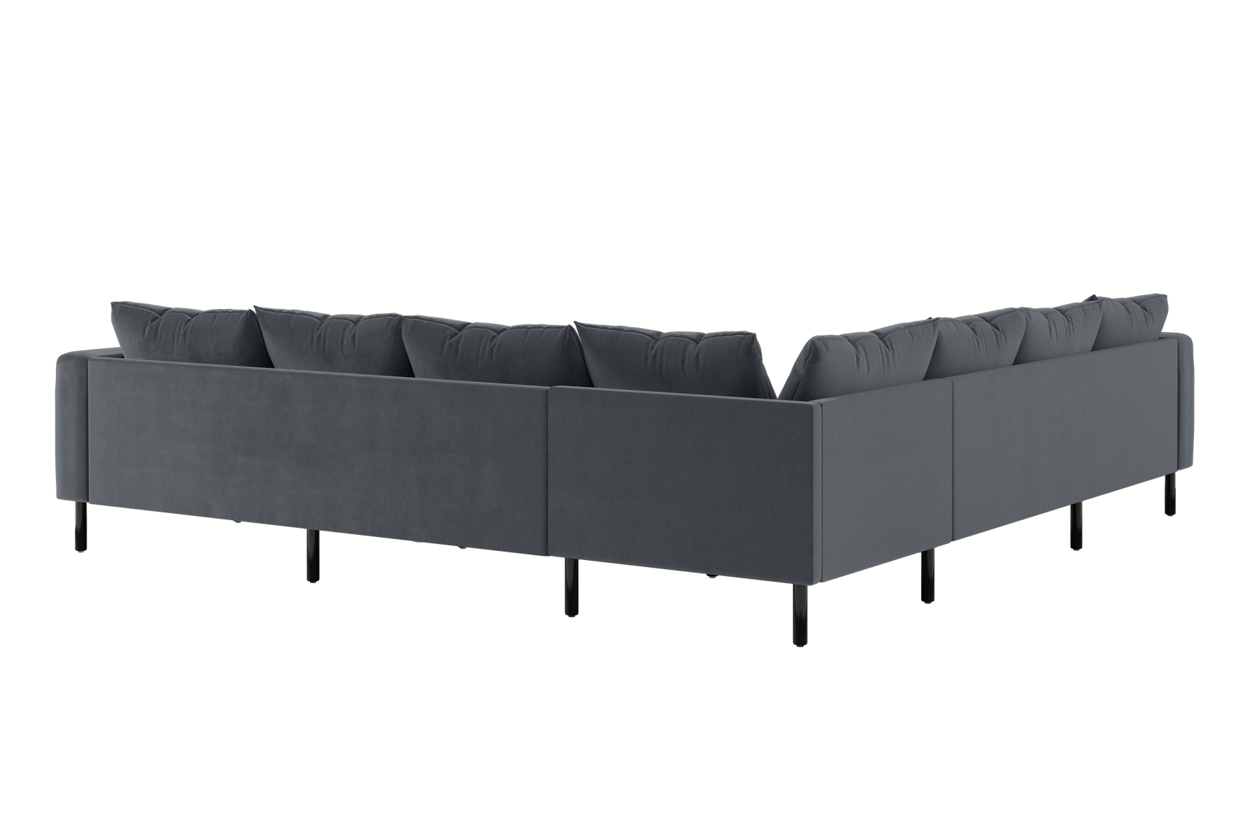 The Essential Corner Sectional | 7 Seat | Recycled Velvet