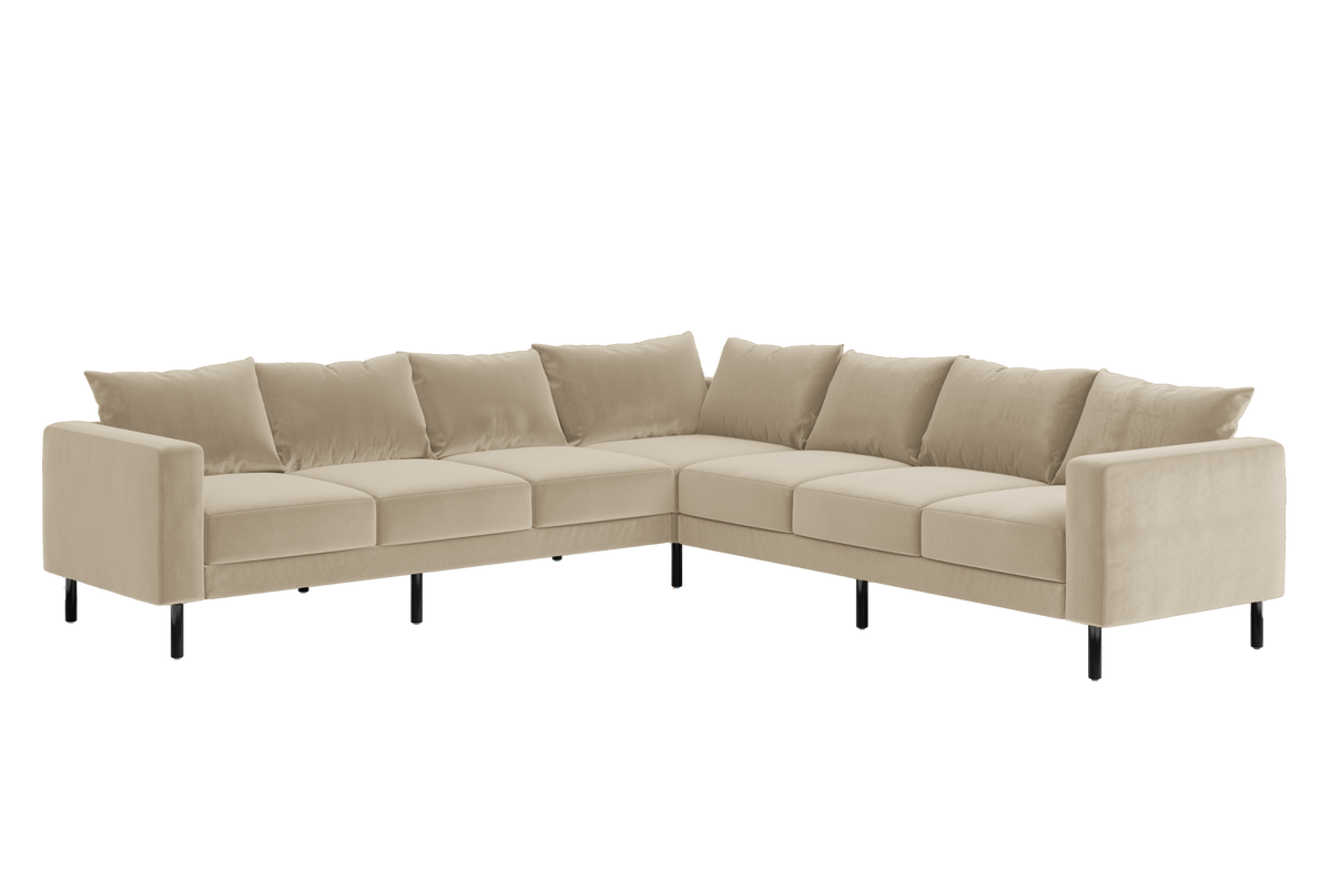 The Essential Corner Sectional | 7 Seat | Recycled Velvet