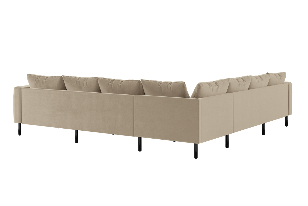 The Essential Corner Sectional | 7 Seat | Recycled Velvet