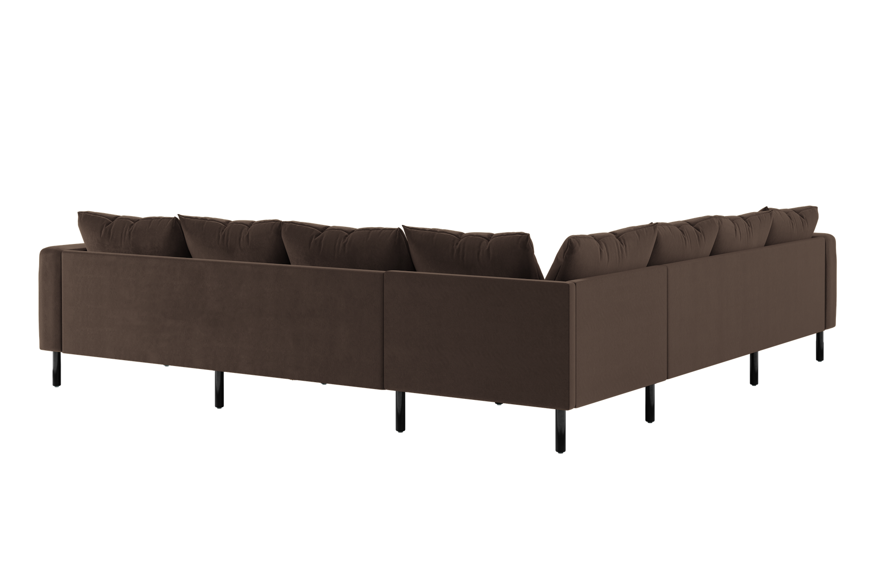 The Essential Corner Sectional | 7 Seat | Recycled Velvet
