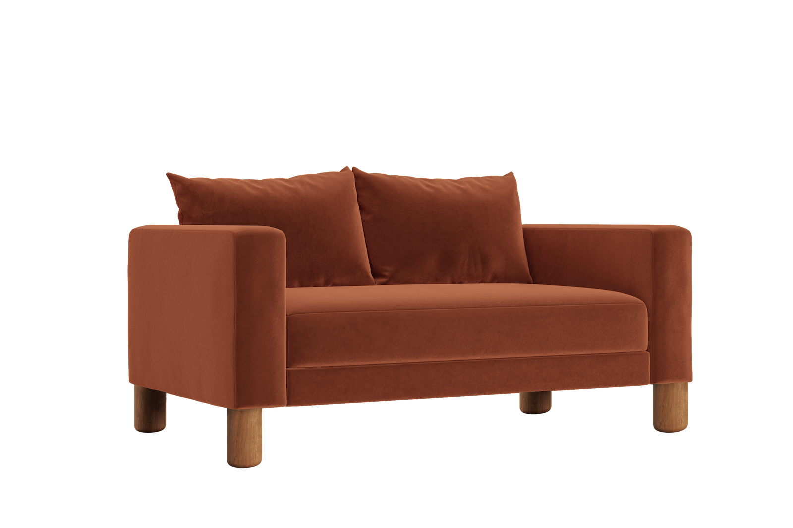 The Essential Loveseat | Recycled Velvet