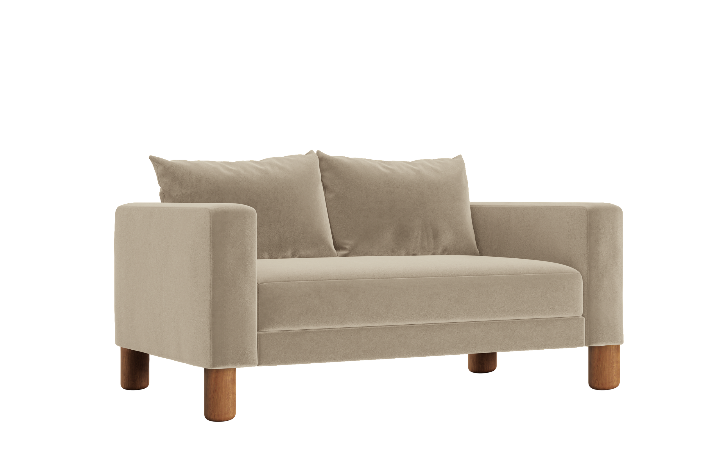 The Essential Loveseat | Recycled Velvet